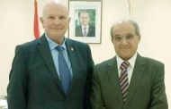 كلاس استقبل جلخ وبحثا في ملفات رياضية