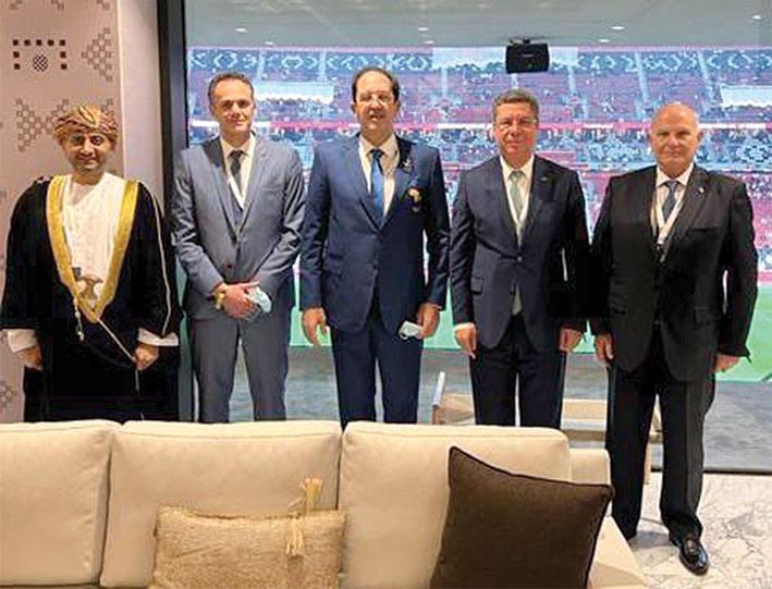 جلخ يشيد بتنظيم  قطر لكأس العرب ويأمل بنتائج جيّدة لمنتخب لبنان في المنافسات