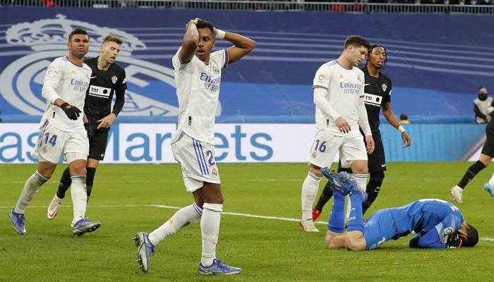 ريال مدريد يفلت من هزيمة تاريخية أمام إلتشي