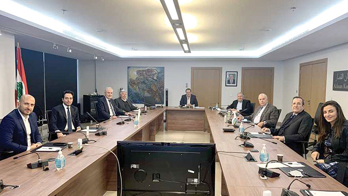 إنشاء مجلس رجال الأعمال اللبناني - القطري