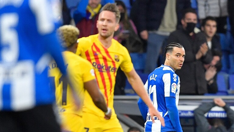 تعادل إيجابي بين برشلونة ومضيفه إسبانيول...فيديو
