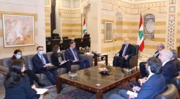 خطة التعافي بين ميقاتي ووفد صندوق النقد
