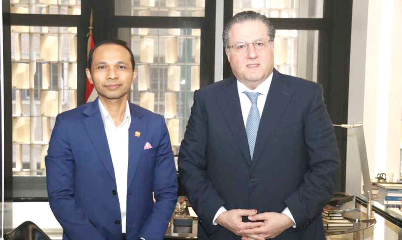 شقير يتّفق مع سفير ماليزيا على توقيع اتّفاقية تعاون