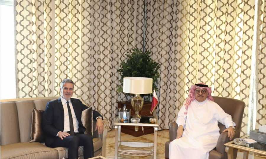 تعزيز التبادل السياحي بين نصار والسفير القطري