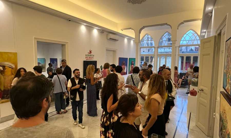 جمعية Rebirth Beirut تفتتح بالتعاون مع Artscene Gallery معرضها الجديد