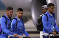 وصول المنتخب الأرجنتيني إلى قطر