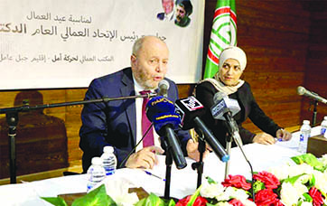 الأسمر: الاتحاد العمالي يحاول المواءمة بين القطاعين العام والخاص