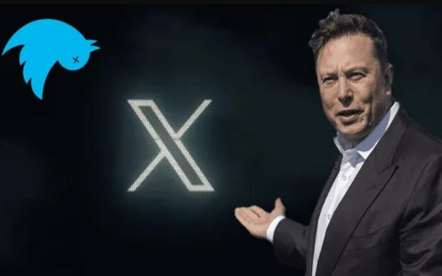 ماسك يغير شعار تويتر إلى “X”