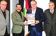 شقير التقى نائب رئيس إتحاد موظفي القطاع العام التركي وبحثا سبل التعاون