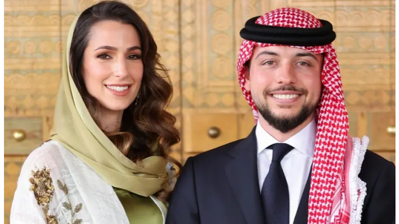 ولى عهد الأردن وزوجته ينتظران مولودهما الأول