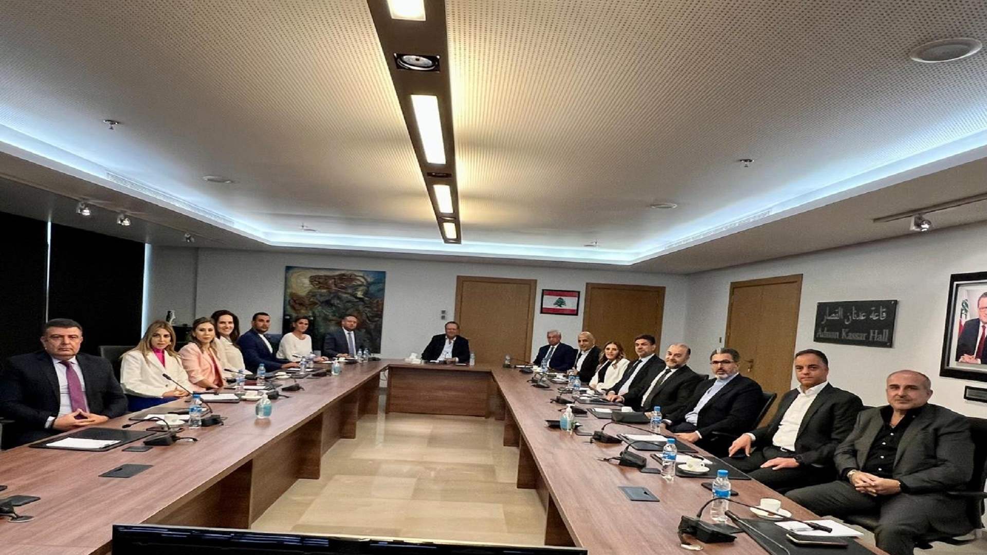 شقير يُطلق «تجمّع الشركات اللبنانية» برئاسة البواب متمنياً أن التجمع سيكون قيمة مضافة