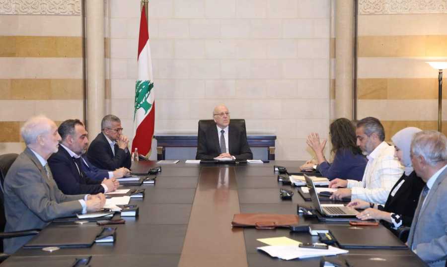 ميقاتي يرأس اجتماعين ماليين في السراي