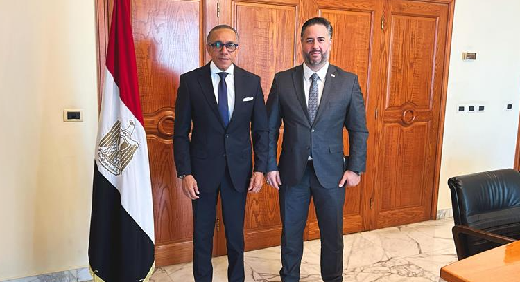 سلام يعرض مع سفير مصر سبل مساعدة النازحين