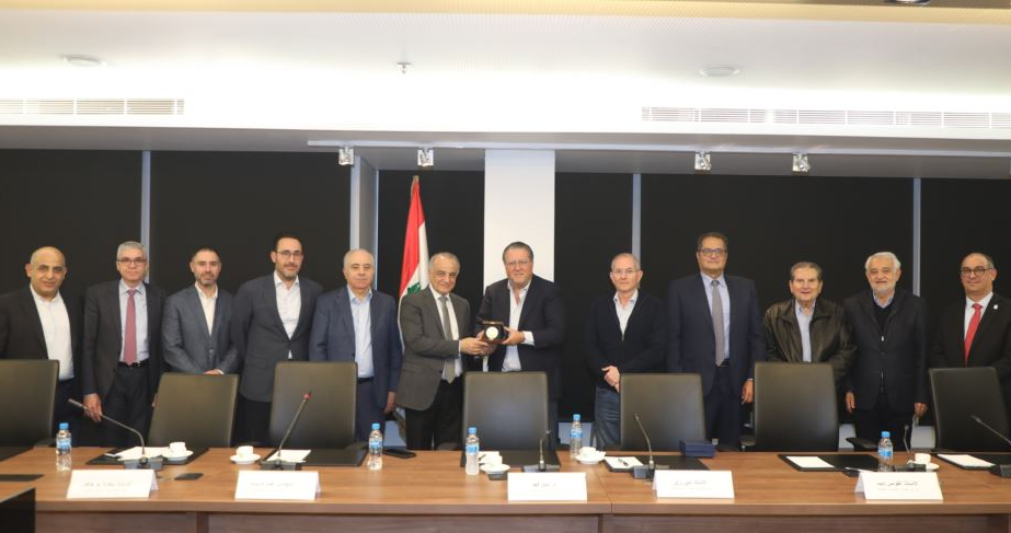 الهيئات الإقتصادية ناقشت مع كريدية سبل إستدامة وتطوير قطاعي الاتصالات والإنترنت
