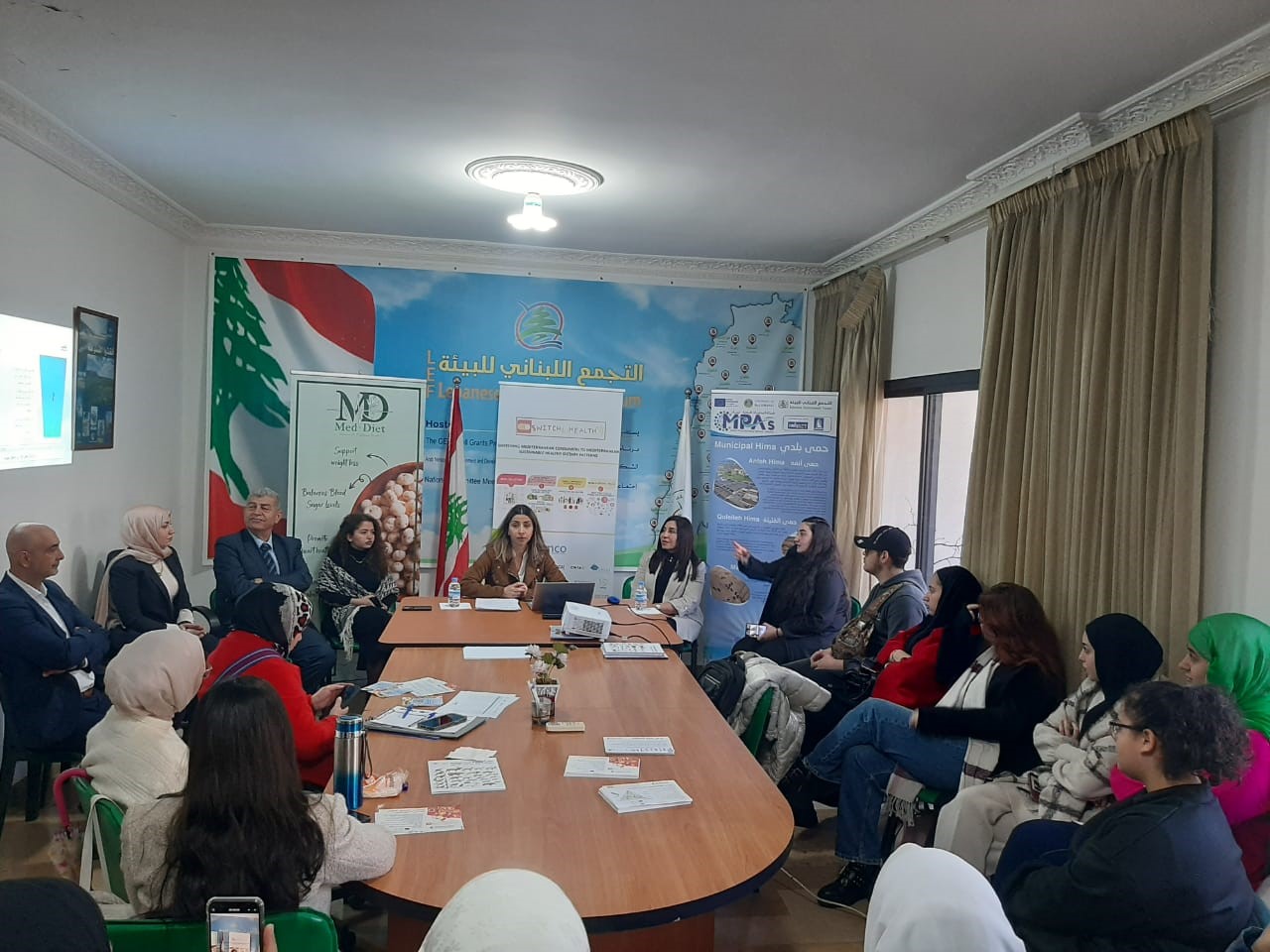 ورشة عمل الغذاء المتوسطي: النضال والعمل نحو بيئة أفضل