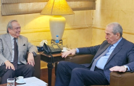 حبيب يتابع مع الجسر قروض قطر وأبوظبي ويعلن دعمه لمشاريع مصرف الإسكان