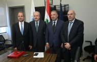 جابر يوقع مع البنك الدولي اتفاقية قرض لمشروع إمدادات المياه لبيروت بحضور الصدي