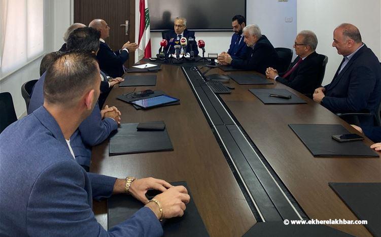 البساط: التزام واضح من ممثلي القطاعات بعدم تحميل المستهلك أي أعباء