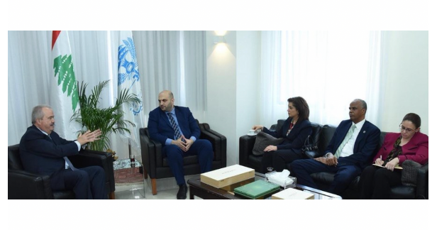 جابر يتابع مع ناصر الدين والمديرة الاقليمية لمنظمة الصحة دعم القطاع