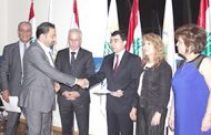 تسليم شهادات لمشاركين في دورة حول تدابير السلامة العامة لنقل وتوزيع قوارير الغاز في لبنان