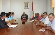 عيتاني يبحث ووفد تجمع مزارعي الجنوب  دعم الصادرات اللبنانية