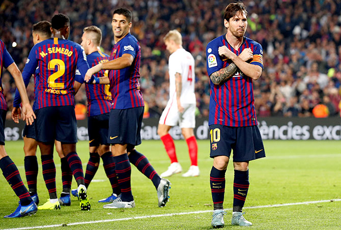 الكلاسيكو الاسباني المنتظر غدا بين برشلونة وريال مدريد في غياب ميسي
