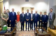 شبيب عرض مع ممثلين من الاتحاد الأوروبي سبل تعزيز قدرات بلدية بيروت وفوج الاطفاء