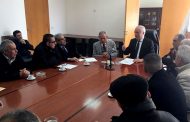 وزير الزراعة التقى وفدا من نقابة  مستوردي ومصدري الخضار والفاكهة
