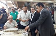 أبو فاعور يعاين مصانع أحذية: لحماية القطاع من الإغراق
