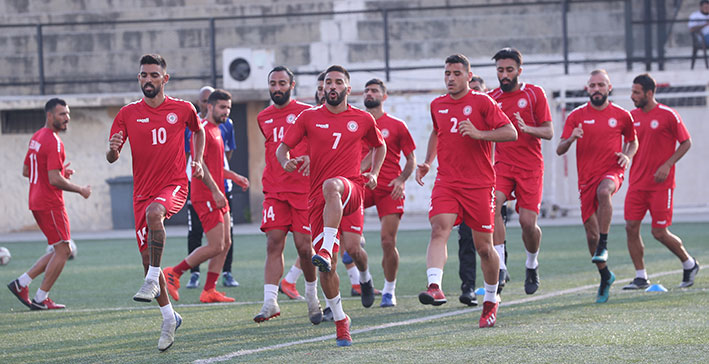 متسلحاً بفوز مستحق على سوريا لبنان يواجه فلسطين اليوم في بطولة غرب آسيا
