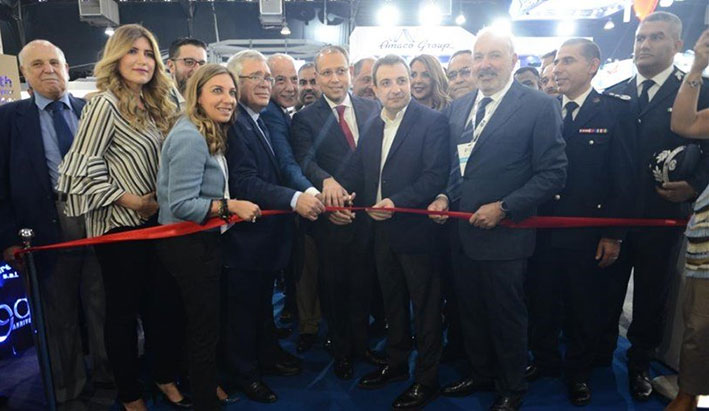 أبو فاعور مثل الحريري في افتتاح  المعرض الدولي للتغليف والتعبئة