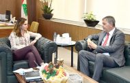 لقاءات ديبلوماسية لوزيرة الإعلام بحثت في التعاون لإنجاز مشاريع