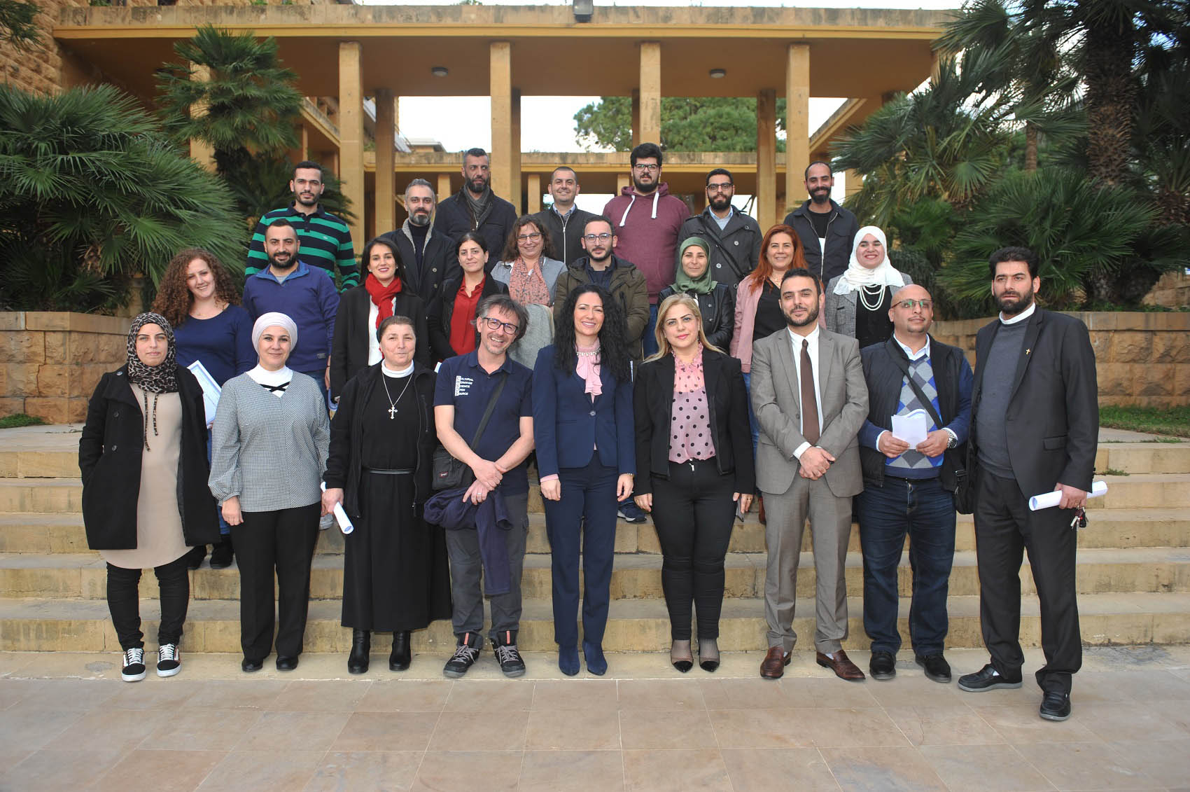 جامعة الروح القدس استضافت دورة تدريبية لاختصاصييي حفظ وصيانة المخطوطات  من تنظيم مكتبة قطر الوطنية
