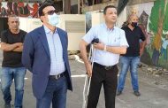 نجار متفقداً مديرية النقل المشترك وسكك الحديد