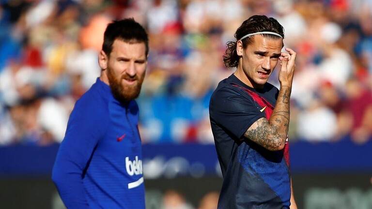 برشلونة يضحي بغريزمان من أجل التعاقد مع خليفة ميسي