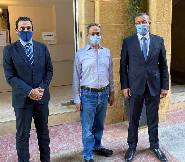 درويش ونعمة ناقشا الوضع الاقتصادي العام  و التفلت الحاصل بتسعير السلع والمواد