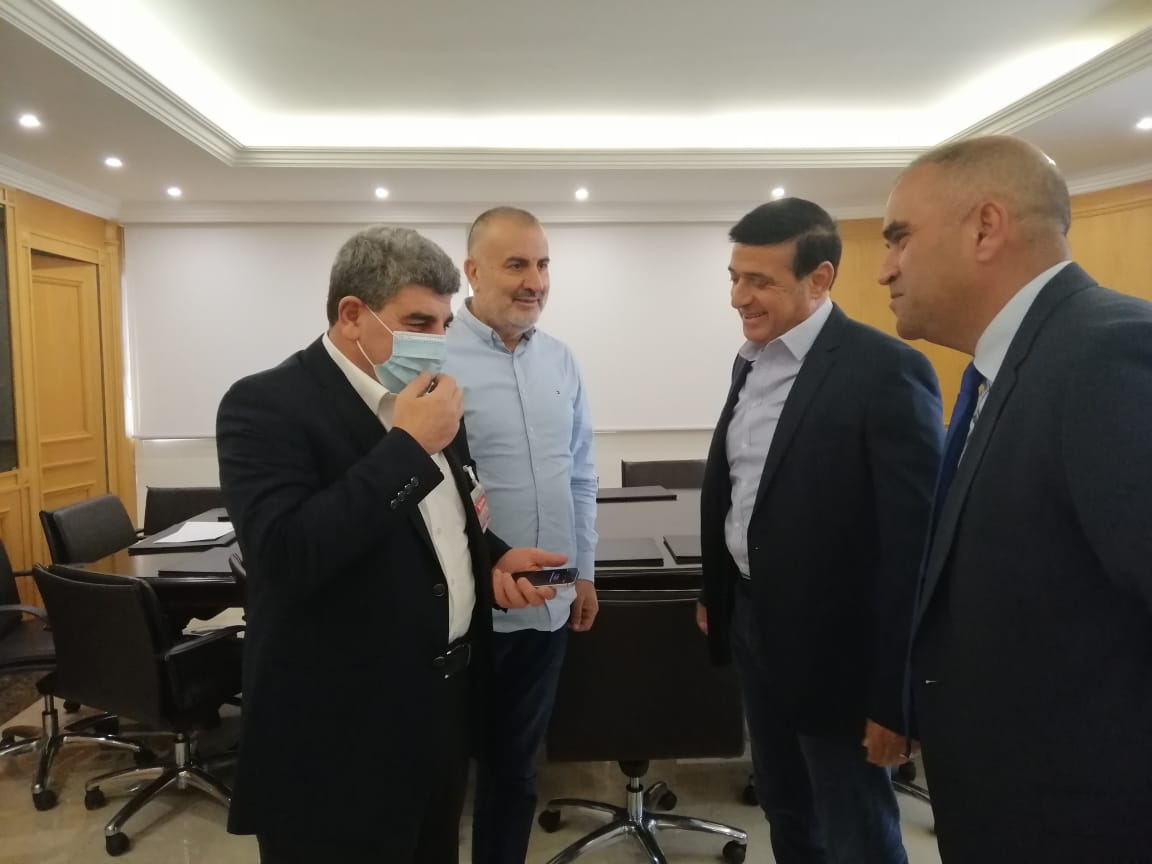 نجار بحث مع تامر وطليس في موضوع الشاحنات المبردة العاملة في الترانزيت
