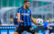 المغربي حكيمي يهز شباك روما بهدف عالمي