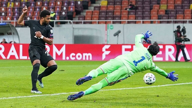 المانشافت يفوز على رومانيا في تصفيات مونديال قطر