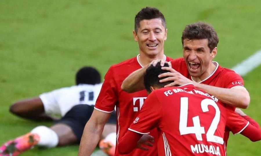 بدون مباراة.. بايرن ميونيخ بطلا للدوري الألماني رسميا