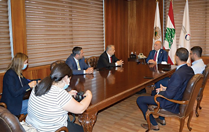 وفد خبراء الغرف الأوروبية يزور غرفة طرابلس