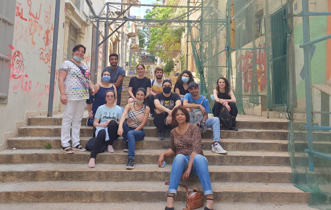 قصة لطلاب جامعة الروح القدس والمدرسة الوطنية العليا للفنون الفرنسية حول انفجار بيروت