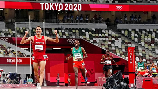 ملك المغرب يبعث برقية تهنئة للعداء البقالي بعد تتويجه في أولمبياد طوكيو