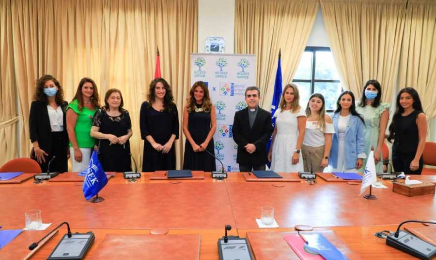 إتفاقية تعاون بين جامعة الروح القدس الكسليك والجمعية الوطنية للتوحد NAC