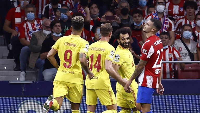 صلاح يتألق ويقود ليفربول للفوز على أتلتيكو مدريد في عقر داره