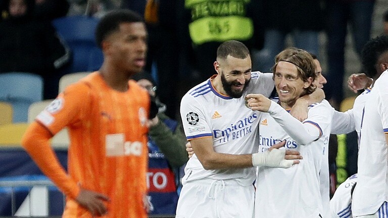 ريال مدريد يكتسح شاختار دونيتسك بخماسية نظيفة في دوري الأبطال