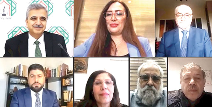 ماجدة داغر حاضرت عن «الوطن الأيقونة» في لقاء لمنتدى الفكر العربي