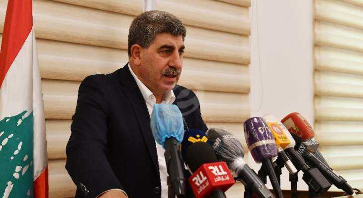 طليس: ما حصل اليوم هو رسالة اولى للحكومة
