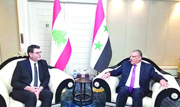 الحاج حسن يتابع زيارته لبغداد: ٥٠ ألف طن من الموز إلى سوريا