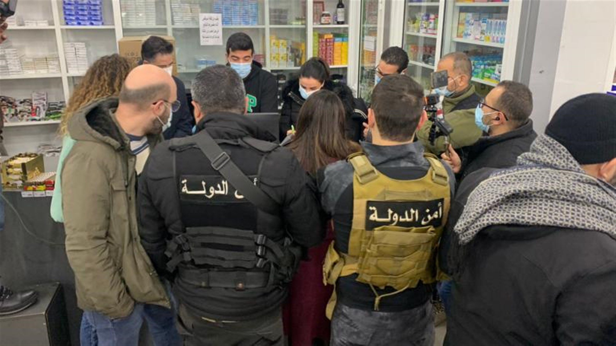 جولة لوزير الاقتصاد وأمن الدولة على متاجر الصالومي